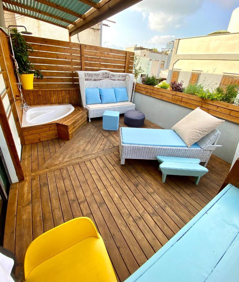 1000Nights Urban Garden Apartment Tel Aviv Bagian luar foto